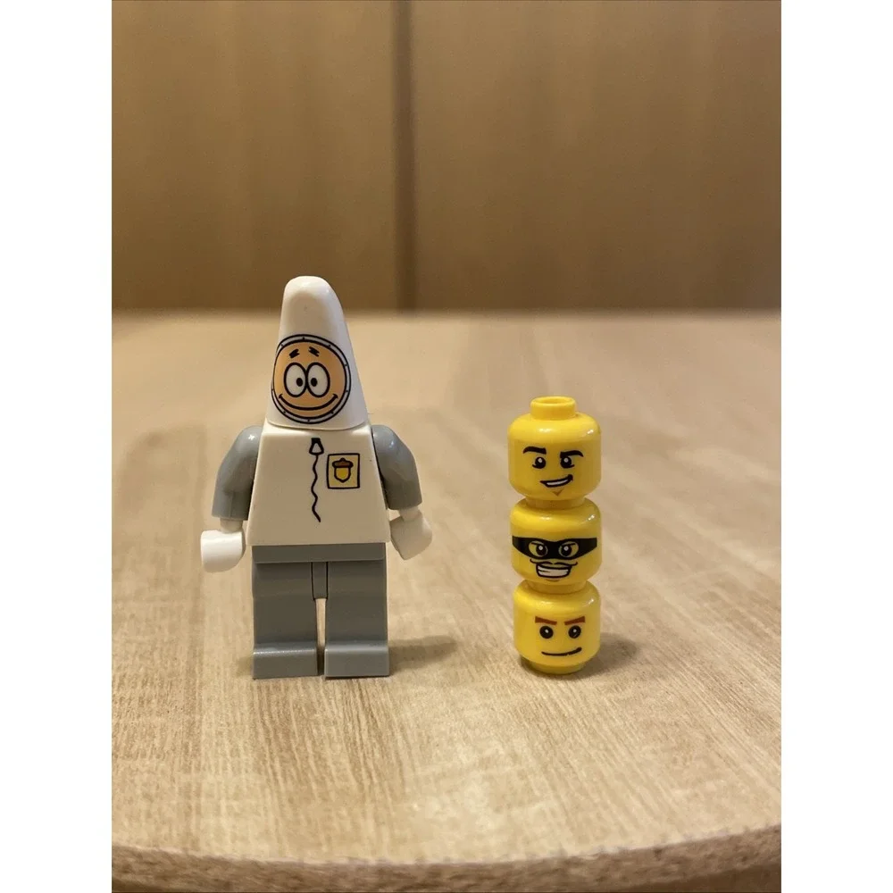 LEGO SpongeBob Patrick Star Astronaut Rocket Ride Minifigure + 3 Heads